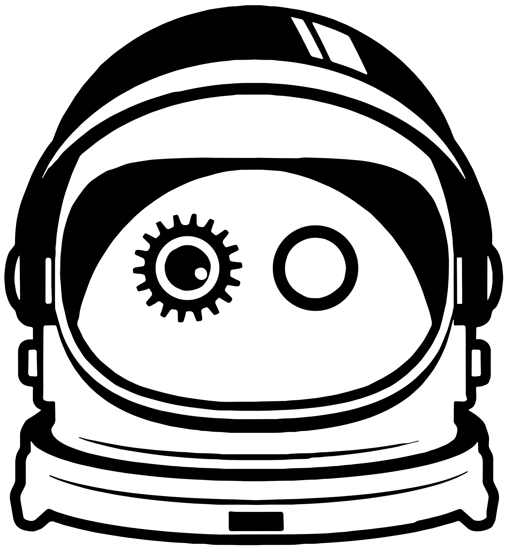 DJ Lowrider astronaut logo